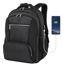 Рюкзак BRAUBERG FUNCTIONAL с отделением для ноутбука, 2 отделения, USB-порт, 