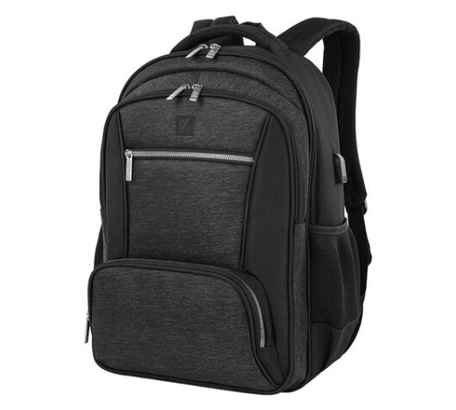 Рюкзак BRAUBERG FUNCTIONAL с отделением для ноутбука, 2 отделения, USB-порт, 