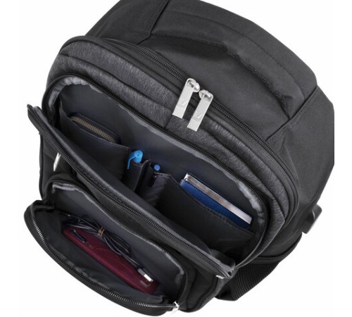 Рюкзак BRAUBERG FUNCTIONAL с отделением для ноутбука, 2 отделения, USB-порт, 