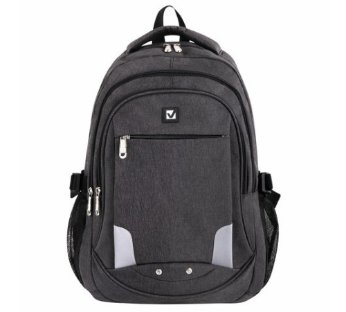 Рюкзак BRAUBERG HIGH SCHOOL универсальный, 3 отделения, 