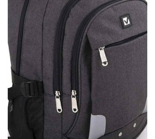 Рюкзак BRAUBERG HIGH SCHOOL универсальный, 3 отделения, 