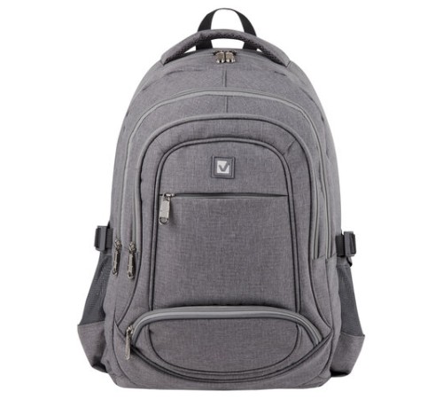 Рюкзак BRAUBERG HIGH SCHOOL универсальный, 3 отделения, 