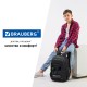 Рюкзак BRAUBERG CONTENT универсальный, 3 отделения, светоотражающий принт, 