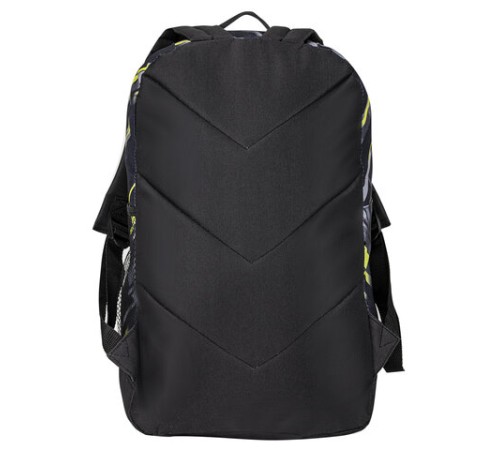 Рюкзак STAFF STRIKE универсальный, 3 кармана, черно-салатовый, 45х27х12 см, 270783