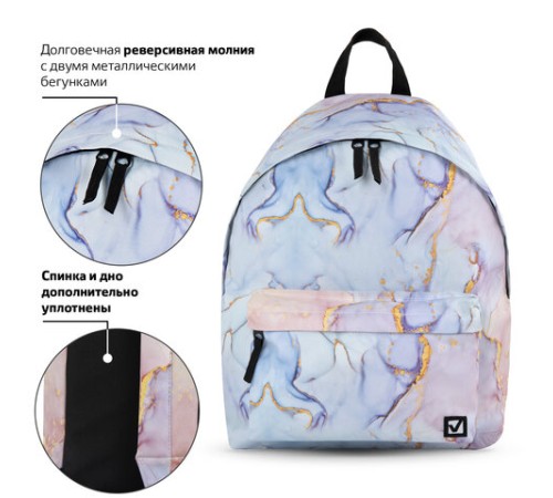 Рюкзак BRAUBERG СИТИ-ФОРМАТ универсальный, 