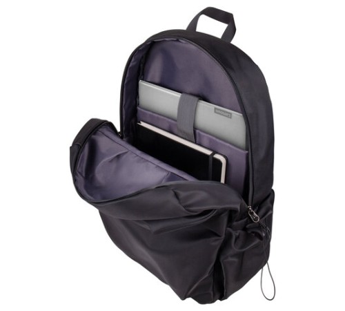 Рюкзак BRAUBERG INTENSE универсальный, с отделением для ноутбука, 2 отделения, черный, 43х31х13 см, 270800