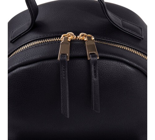 Рюкзак из экокожи BRAUBERG PODIUM женский, с отделением для планшета, черный, 34x25x13 см, 270817