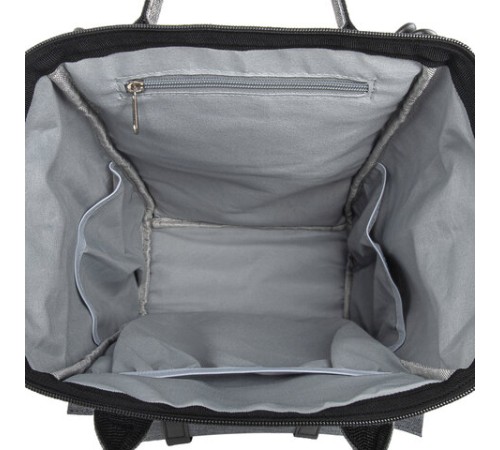 Рюкзак для мамы BRAUBERG MOMMY, крепления для коляски, термокарманы, серый, 41x24x17 см, 270818