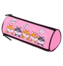 Пенал мягкий BRAUBERG, 3 отделения, нейлон, 21х7х7 см, 