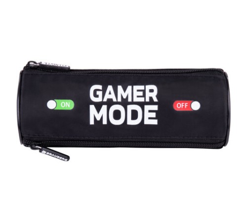 Пенал мягкий BRAUBERG, 3 отделения, нейлон, 21х7х7 см, 