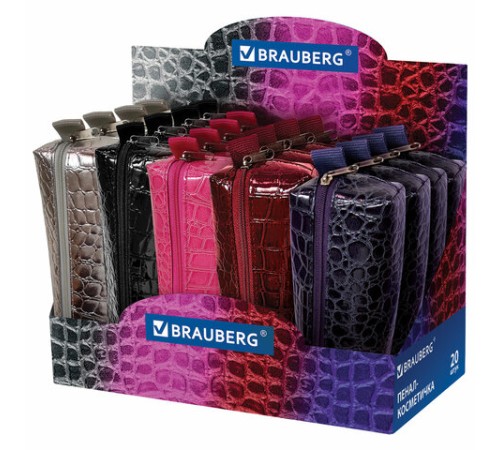 Пенал-косметичка BRAUBERG, 