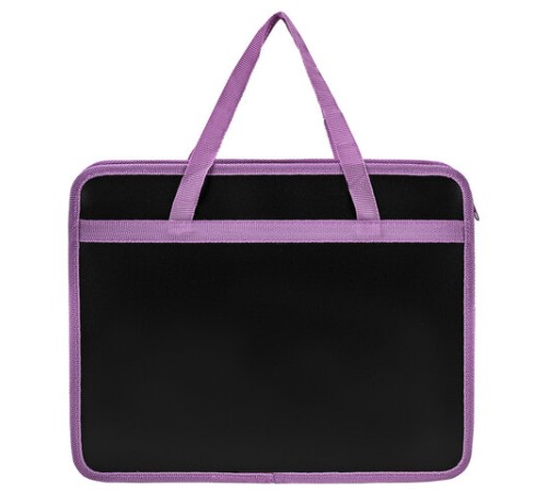 Папка на молнии с ручками BRAUBERG А4, 1 отделение, пластик, 80 мм, 