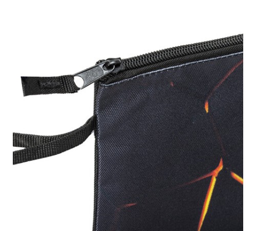 Папка для тетрадей BRAUBERG А4, 1 отделение, полиэстер, на молнии, с ручкой, 