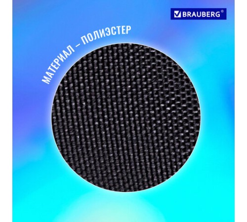 Папка для тетрадей BRAUBERG А4, 1 отделение, полиэстер, на молнии, с ручкой, 