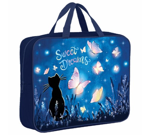 Папка на молнии с ручками BRAUBERG А4, 1 отделение, полиэстер, 80 мм, 