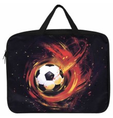 Папка на молнии с ручками BRAUBERG А4, 1 отделение, полиэстер, 80 мм, 