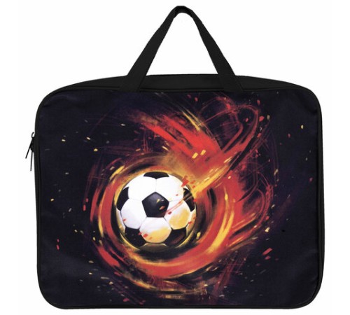 Папка на молнии с ручками BRAUBERG А4, 1 отделение, полиэстер, 80 мм, 