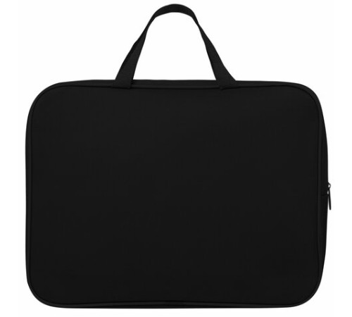 Папка на молнии с ручками BRAUBERG А4, 1 отделение, полиэстер, 80 мм, 