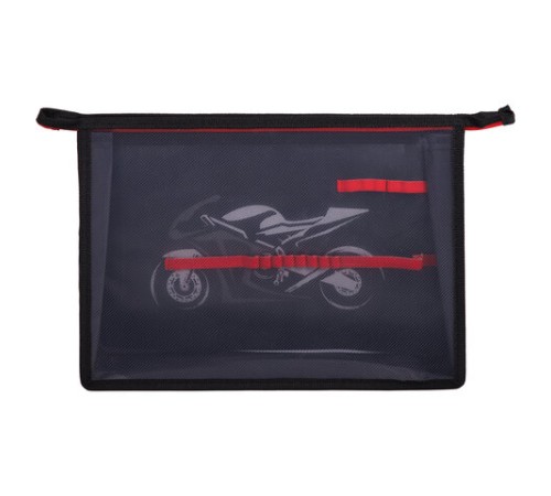 Папка для труда на молнии BRAUBERG А4, 2 отделения, органайзер, 