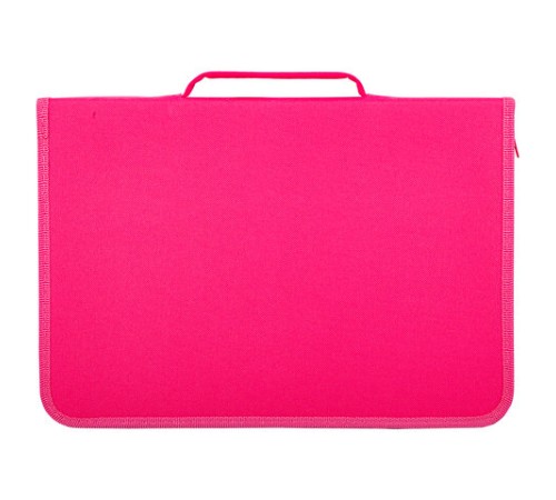 Папка для труда на молнии BRAUBERG А4 с ручкой, 1 отделение, картон, органайзер, 