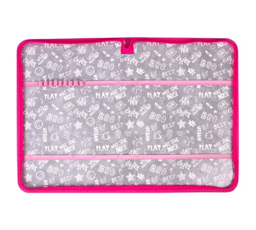 Папка для труда на молнии BRAUBERG А4 с ручкой, 1 отделение, картон, органайзер, 