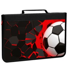 Папка на молнии BRAUBERG А4 с ручкой, с органайзером, 1 отделение, 