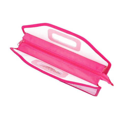 Папка-сумка ЮНЛАНДИЯ, 1 отделение, фетровые ручки, 34х30х11 см, 