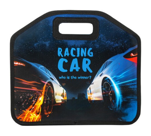 Папка-сумка ЮНЛАНДИЯ, 1 отделение, фетровые ручки, 34х30х11 см, 