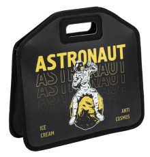 Папка-сумка ЮНЛАНДИЯ, 1 отделение, фетровые ручки, 34х30х11 см, 