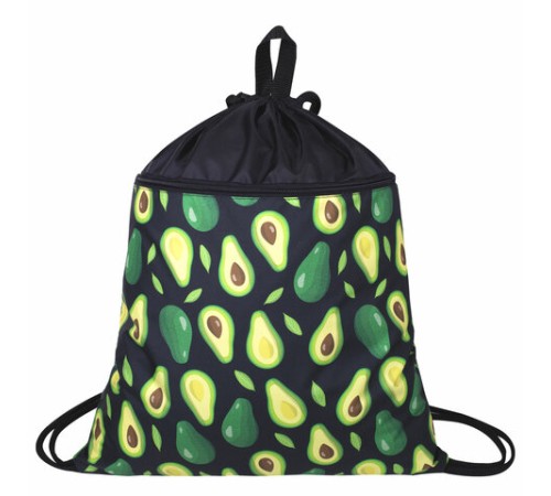 Мешок для обуви BRAUBERG БОЛЬШОЙ, с ручкой, карман на молнии, сетка, 49х41 см, 