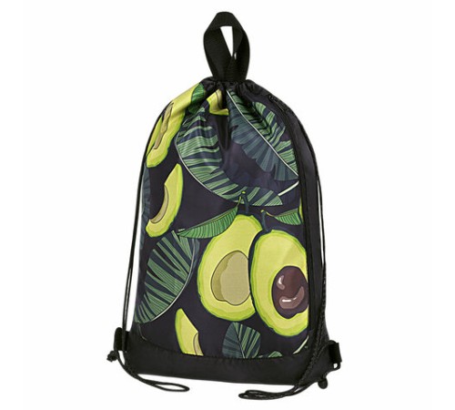 Мешок для обуви ЮНЛАНДИЯ, с ручками, боковой карман на молнии, 46х36 см, 