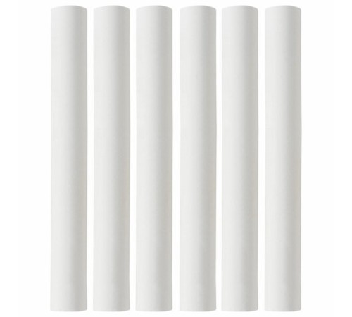 Мел белый круглый мягкий 100 штук, BRAUBERG 