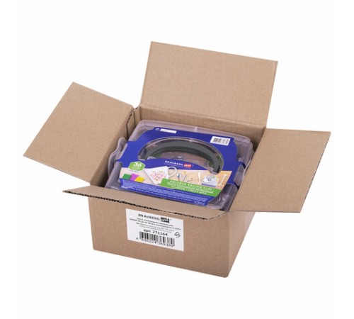 Глина полимерная запекаемая, НАБОР 36 цветов по 20 г, с аксессуарами в кейсе, BRAUBERG ART, 271164