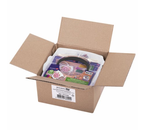 Глина полимерная запекаемая, НАБОР 50 штук (42 цвета) по 20 г, с аксессуарами в кейсе, BRAUBERG ART, 271166