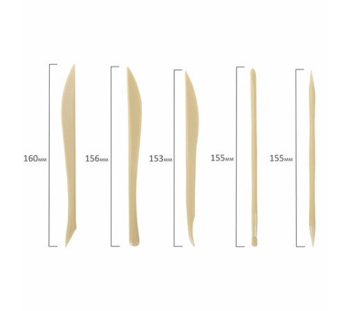 Стеки для лепки и моделирования пластиковые НАБОР 9 шт., BRAUBERG ART CLASSIC, 271169