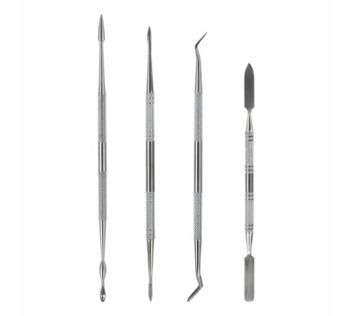 Стеки для лепки и моделирования металлические НАБОР 4 шт., BRAUBERG ART CLASSIC, 271171