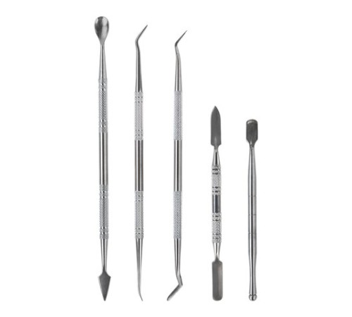 Стеки для лепки и моделирования металлические НАБОР 5 шт., BRAUBERG ART CLASSIC, 271172