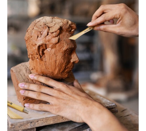 Набор инструментов для лепки и моделирования, 22 шт. в пластиковой тубе, BRAUBERG ART CLASSIC, 271174