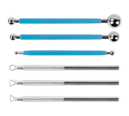 Набор инструментов для лепки и моделирования, 22 шт. в пластиковой тубе, BRAUBERG ART CLASSIC, 271174