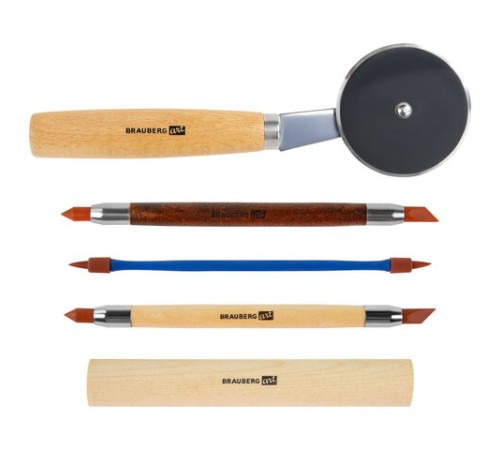 Набор инструментов для лепки и моделирования, 22 шт. в пластиковой тубе, BRAUBERG ART CLASSIC, 271174