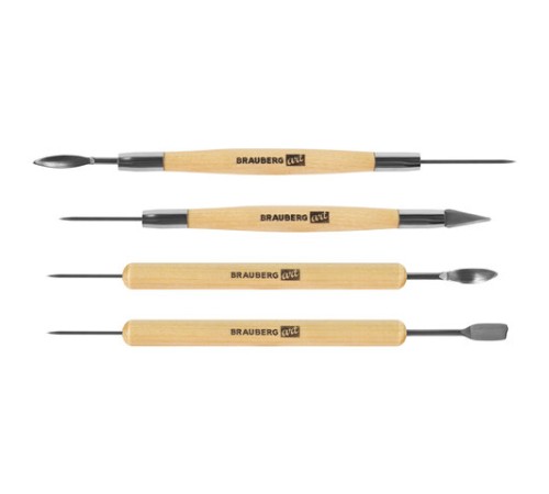 Набор инструментов для лепки и моделирования 42 шт. в подарочной коробке, BRAUBERG ART CLASSIC, 271175