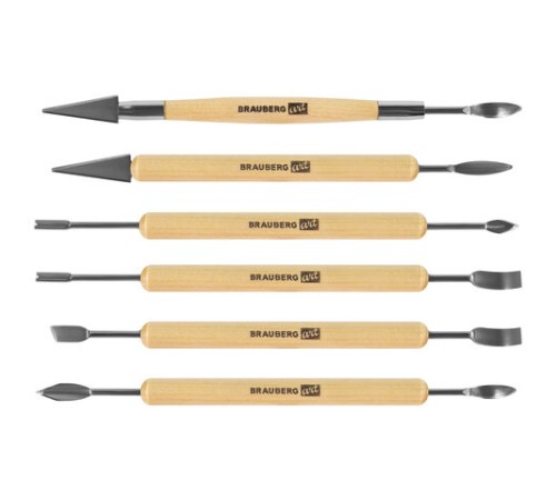 Набор инструментов для лепки и моделирования 42 шт. в подарочной коробке, BRAUBERG ART CLASSIC, 271175