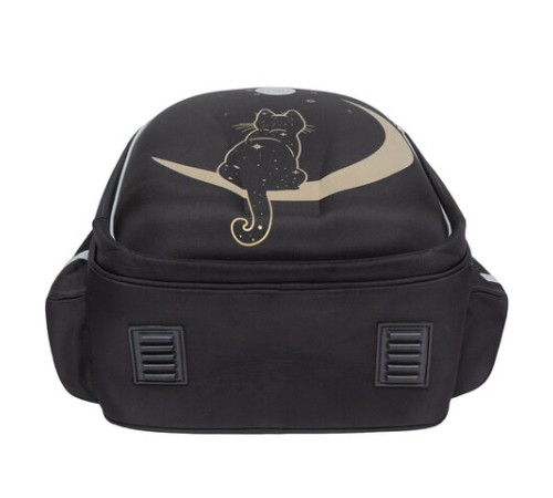 Ранец GRIZZLY анатомическая спинка, c брелоком, для девочек, 