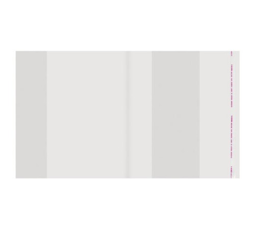 Обложки ПП для тетрадей и учебников, НАБОР 15 шт., КЛЕЙКИЙ КРАЙ, 80 мкм, универсальные, прозрачные, ПИФАГОР, 271264