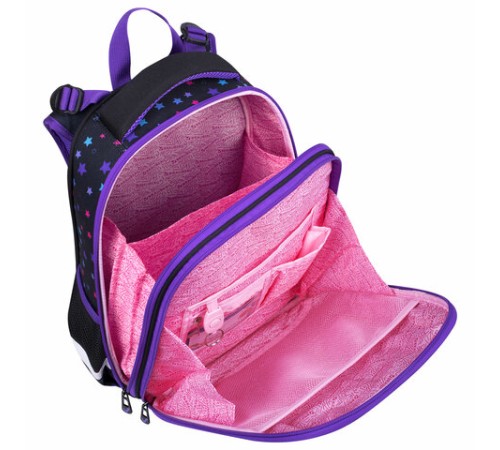 Ранец BRAUBERG PREMIUM, 2 отделения, с брелком, 