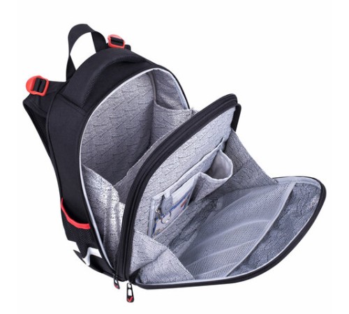 Ранец BRAUBERG PREMIUM, 2 отделения, с брелком, 