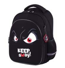 Рюкзак BRAUBERG OPTIMA, 2 отделения, с брелоком, 