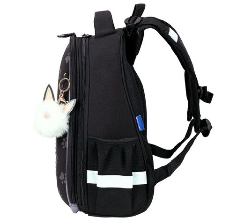 Ранец BRAUBERG LUMINOUS, 2 отделения, с брелоком, 