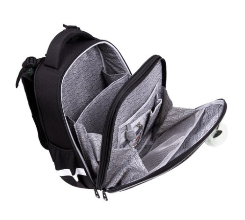 Ранец BRAUBERG LUMINOUS, 2 отделения, с брелоком, 