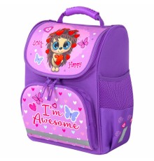 Ранец ПИФАГОР BASIC, 1 отделение, 3 кармана, эргономичная спинка, 